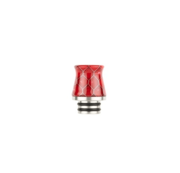 Drip Tip 510 in Resin AS216S - ReeWape - Red