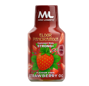 ELIXIR PANORAMIXA STRONG+ - Strawberry OG 100ml 65