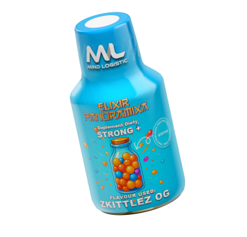 ELIXIR PANORAMIXA STRONG+ - Zkittlez 100ml 650mg
