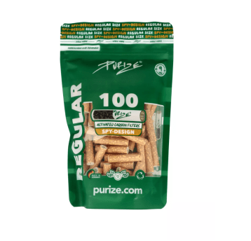 Filterki węglowe Purize REGULAR Spy 100 szt.