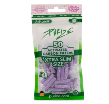Filtr z węglem aktywnym Purize 50szt XTRA - Lilac