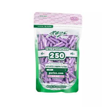 Filtry węglowe do jointów Purize XTRA Slim Lilac