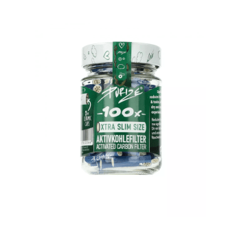 Filtry węglowe Purize XTRA Slim 100 szt BLUE