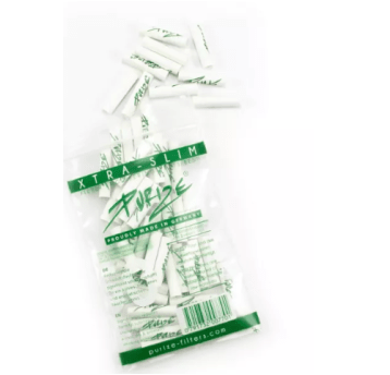 Filtry węglowe Purize XTRA Slim WHITE 50szt. 6mm