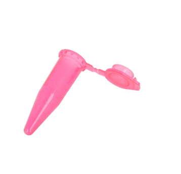 Fiolka do proszków Probówka z Nakrętką Czerwony