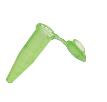 Fiolka do proszków Probówka z Nakrętką Zielony