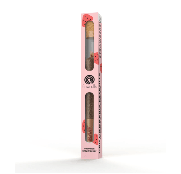 Flowrolls Strawberry Diesel CBD Prerolls 0.8g