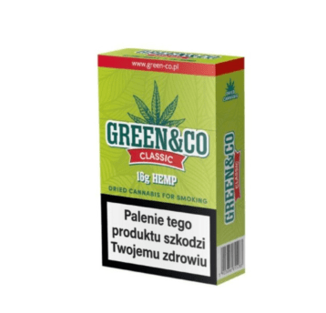 Green & Co Classic CBD PRE-ROLS 20szt