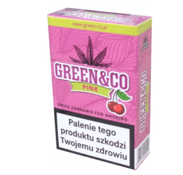 Green & Co Pink CBD PRE-ROLS 20szt