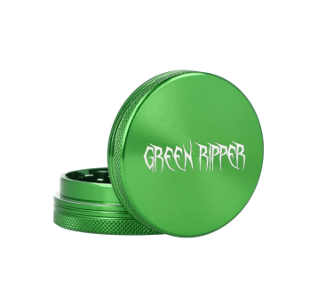 Green Ripper Grinder Aluminium 2-częściowy Zielony