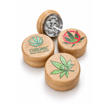 Grinder drewniany 2-częsciowy