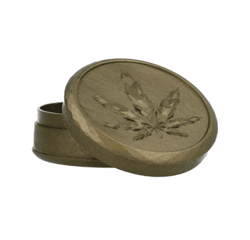 Grinder leaf 3 części akrylowy śr. 70 mm bronze