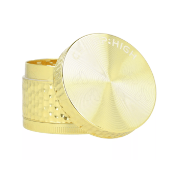 Grinder młynek do suszu Champ High śr. 52 mm Gold