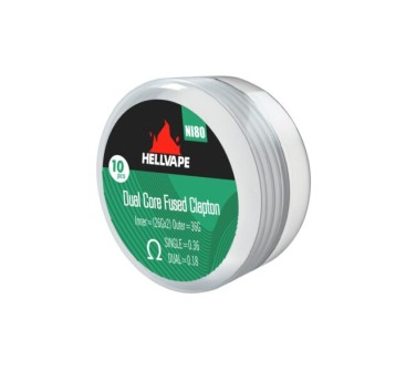 Hellvape - NI80 Dual Core Fused Claptons Coils pre