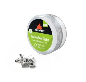 Hellvape - Ni80 Quad Core Fused Claptons Coils pre