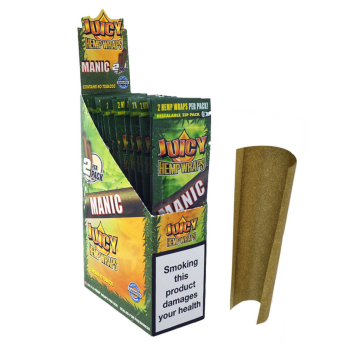 Juicy Jay’s Hemp Wraps Blunt Manic (25pcs/display)