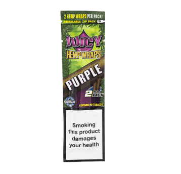 Juicy Jay’s Hemp Wraps Blunt Purple 2szt