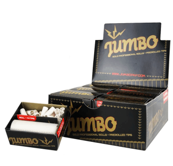 Jumbo 5 Meter Rolls with Pre-Rolled Tips (12pcs/di