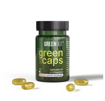 Kapsułki konopne Green Out® Green Caps + Terpeny