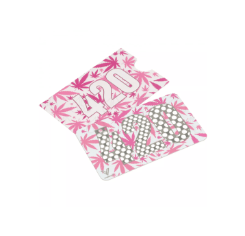 Karta Grinder wzór 420 PINK metalowa