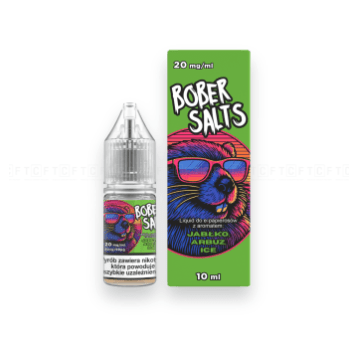 Liquid Bober Salts 10ml - JABŁKO, ARBUZ, ICE 20mg