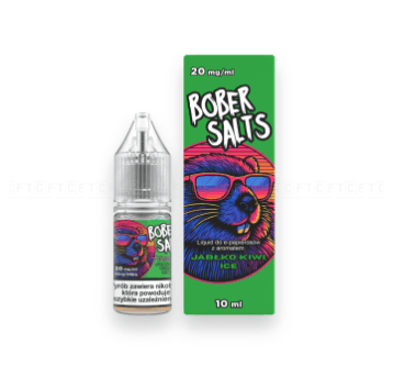 Liquid Bober Salts 10ml - JABŁKO, KIWI, ICE 20mg