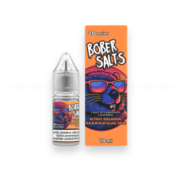 Liquid Bober Salts 10ml - KIWI, GUAWA, MARAKUJA