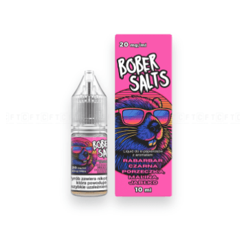Liquid Bober Salts 10ml - RABAR. CZARNA PORZ. MAL.