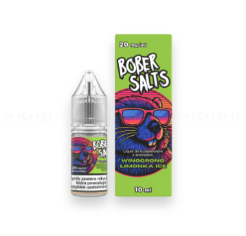 Liquid Bober Salts 10ml - WINOGRONO, LIMONKA, ICE