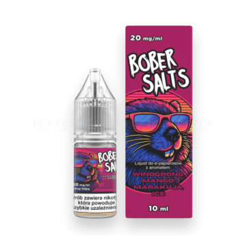Liquid Bober Salts 10ml - WINOGRONO,MANGO, MARAKUJ