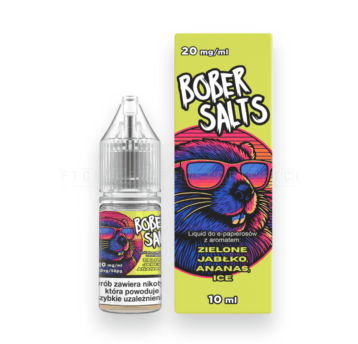 Liquid Bober Salts 10ml - ZIELONE JABŁKO, ANANAS,