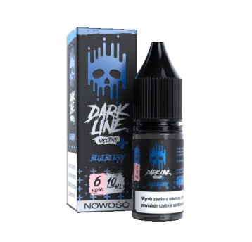 LIQUID DARK LINE NICO+ 10ML - BLUEBERRY 06MG
