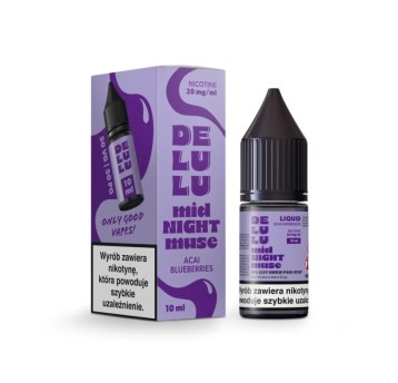 Liquid Delulu Salt 10ml - Acai Blueberries 20mg