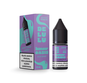 Liquid Delulu Salt 10ml - Aloe Grape 20mg