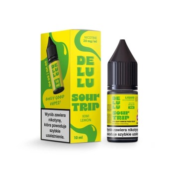Liquid Delulu Salt 10ml - Kiwi Lemon 20mg