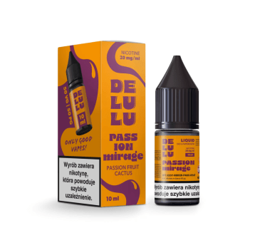 Liquid Delulu Salt 10ml - Passion Fruit Cactus