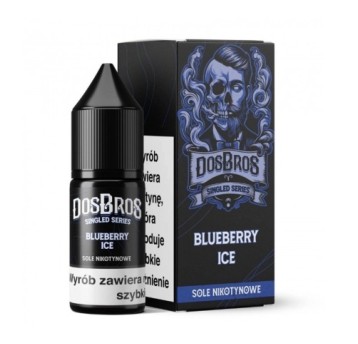 Liquid DosBros Salt 10ml - Blueberry Ice 20mg