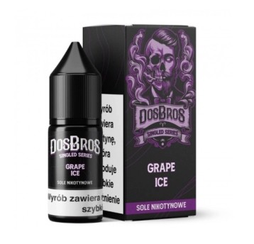 Liquid DosBros Salt 10ml - Grape Ice 20mg