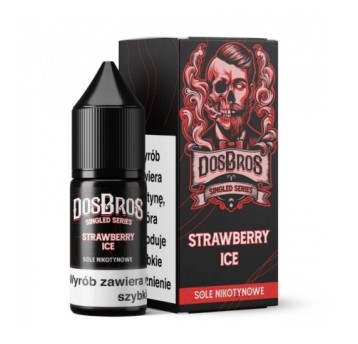 Liquid DosBros Salt 10ml - Strawberry Ice 20mg