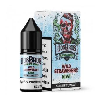Liquid DosBros Salt 10ml - Wild Strawberry Kiwi