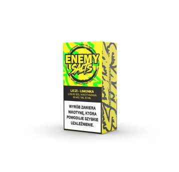Liquid Enemy Salt 18mg 10ml Liczi Limonka