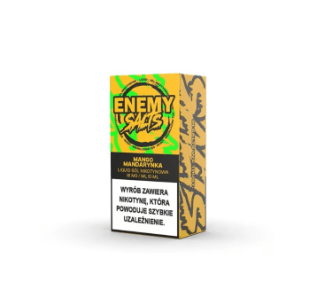 Liquid Enemy Salt 18mg 10ml Mango Mandarynka
