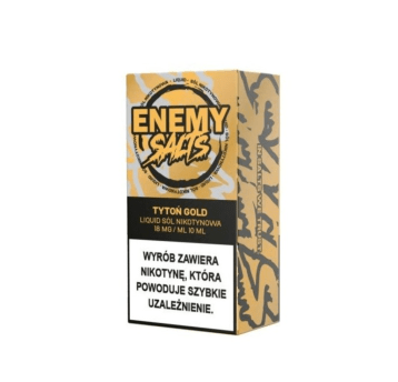 Liquid Enemy Salt 18mg 10ml Tytoń Gold