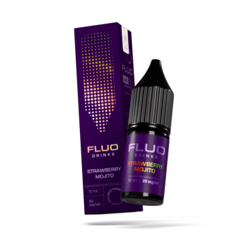 Liquid Fluo Salt Drinks 20mg 10ml - Straw Mojito