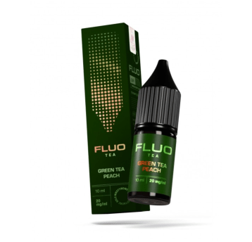 Liquid Fluo Salt Tea 20mg 10ml - Green Tea Peach