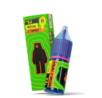 Liquid Go Bears Salt Tea Matcha 10ml 20mg Papaja