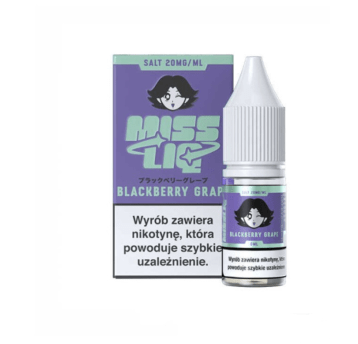 Liquid Miss Liq Salt 20mg 8ml Blackberry Grape