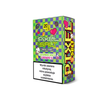 Liquid PIXEL SALT 10ml 20mg Cranberry Grapes 2026
