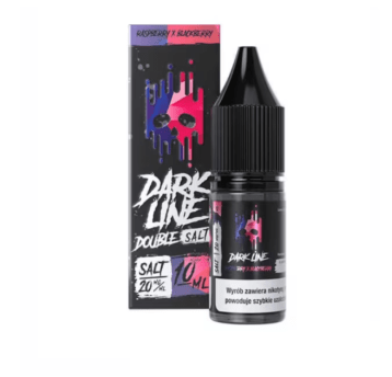 LIQUID SALT DARK LINE DOUBLE 10ML 20MG RASPB BLAC