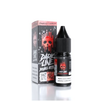 LIQUID SALT DARK LINE DOUBLE 10ML 20MG STRAW RASPB